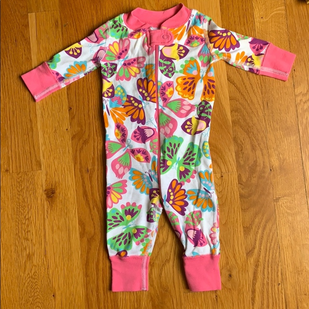 Hanna Anderson Girls Sleeper 0-6m